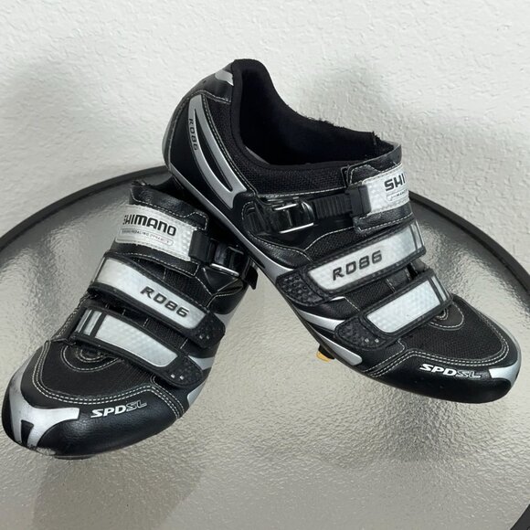 Shimano SH-R086L SPD-SL Cycling Shoes Men's Size US 14.2 EU 50 - Picture 1 of 14